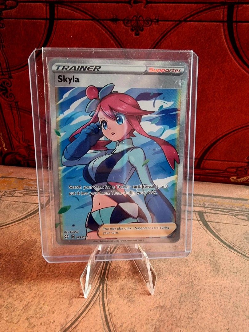 Skyla (Full Art) Pokemon TCG Shining Fates, Hobbies & Toys, Toys & Games on Carousell Skyla (Full Art) Pokemon TCG Shining Fates, Hobbies & Toys, Toys & Games on Carousell