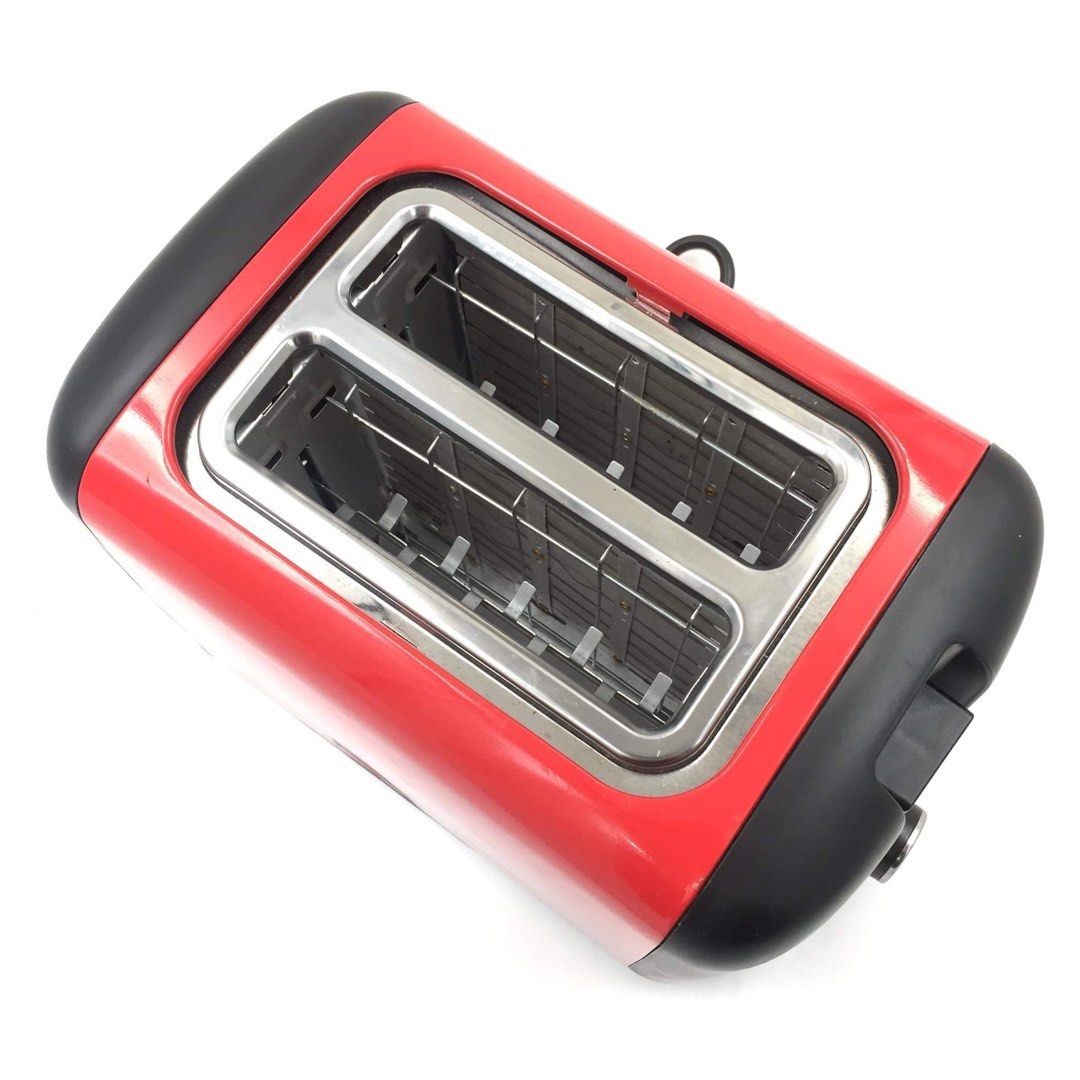 SMITH + NOBEL 2Slice Red Toaster, TV & Home Appliances, Kitchen