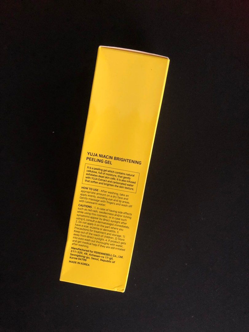 Some By Mi (Yuja Niacin) Brightening Peeling Gel on Carousell