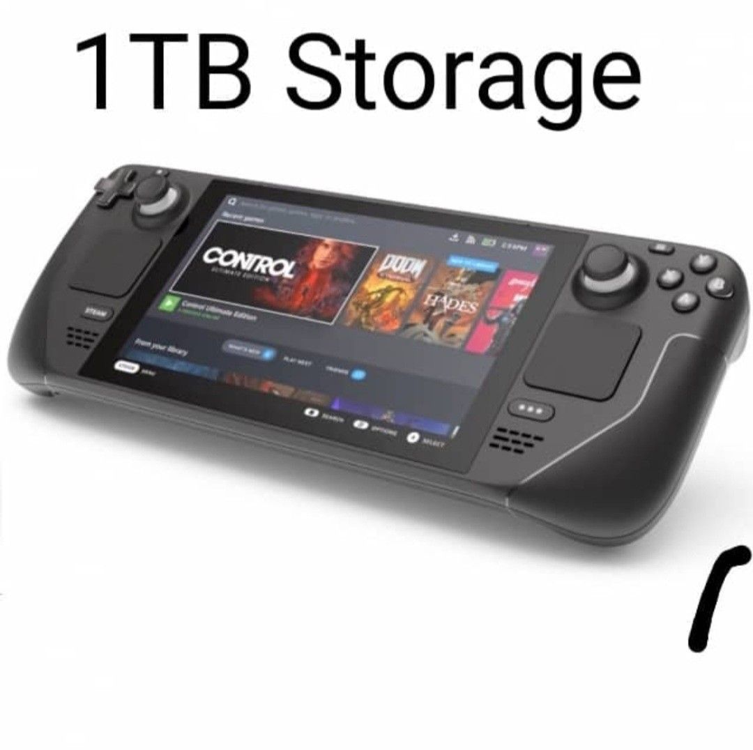 STEAM DECK 1TB, Video Gaming, Video Game Consoles, Others on Carousell