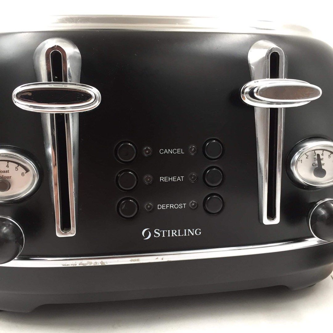 STIRLING 4Slice Toaster, TV & Home Appliances, Kitchen Appliances