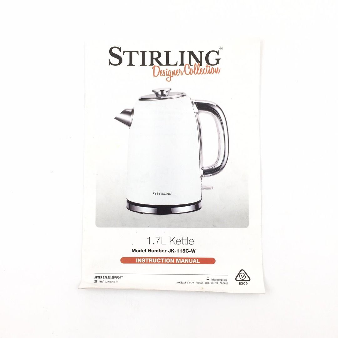 STIRLING Designer Collection 1.7L Kettle Limited Edition, TV & Home