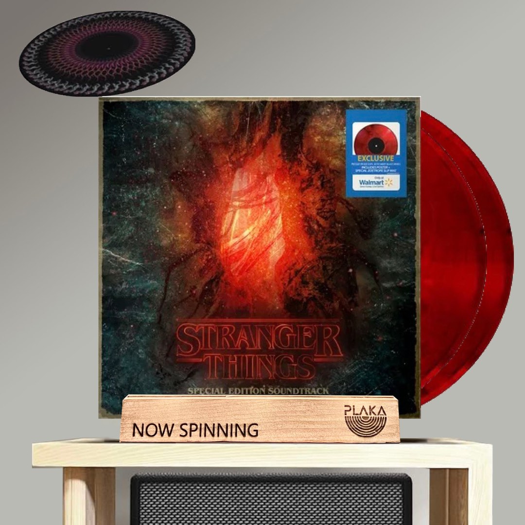 Stranger Things OST Season 1 & 2 Vinyl LP Plaka,