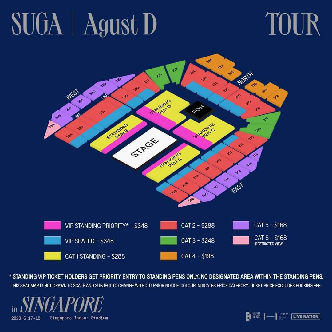 suga tour tickets singapore