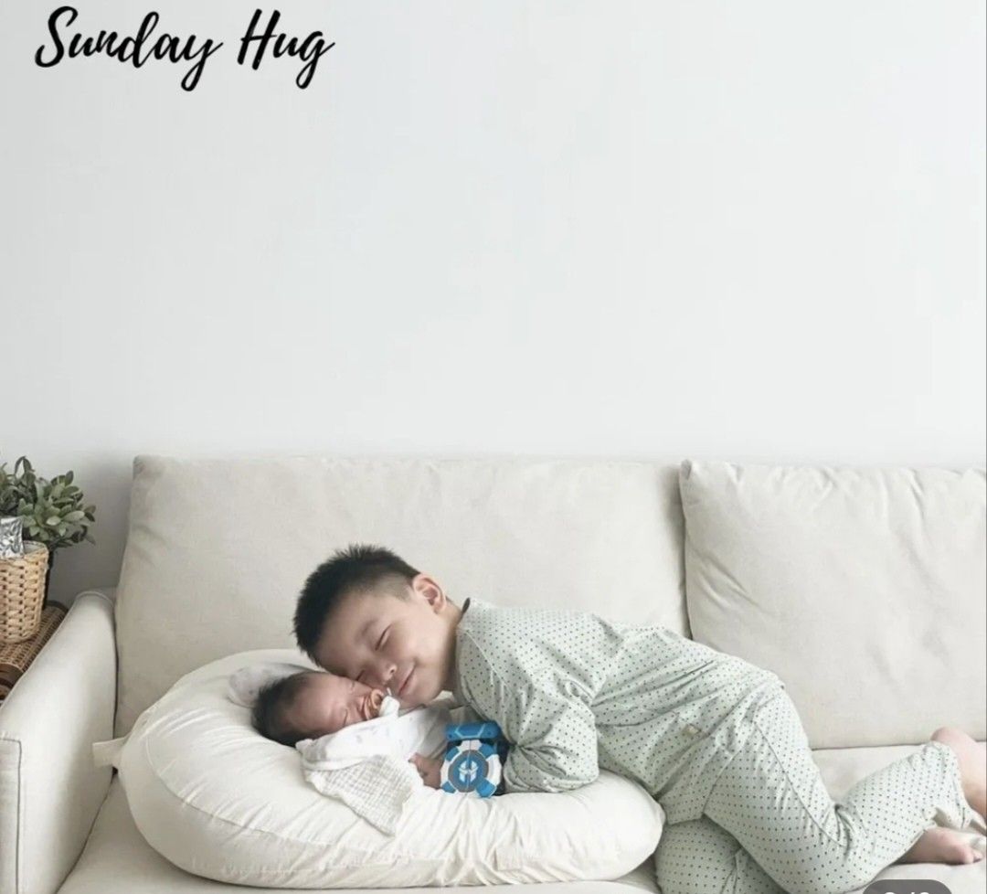 Sunday Hug (Korea Brand) Anti Acid Reflux Baby Lounger with removable