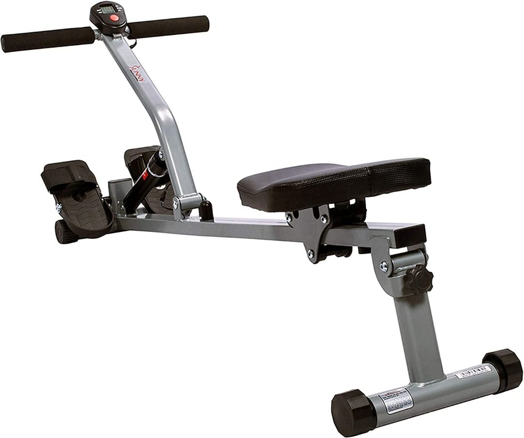 Sunny Health & Fitness SFRW1205 Rowing Machine Rower with 12 Level