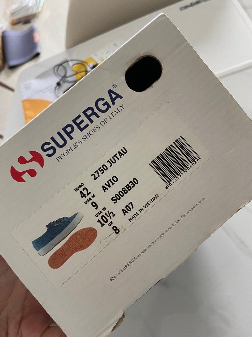 Superga sneakers shoes size 42 Men s Fashion Footwear