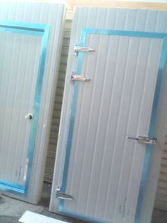 Supply and installation of insulated door sliding door & swing door