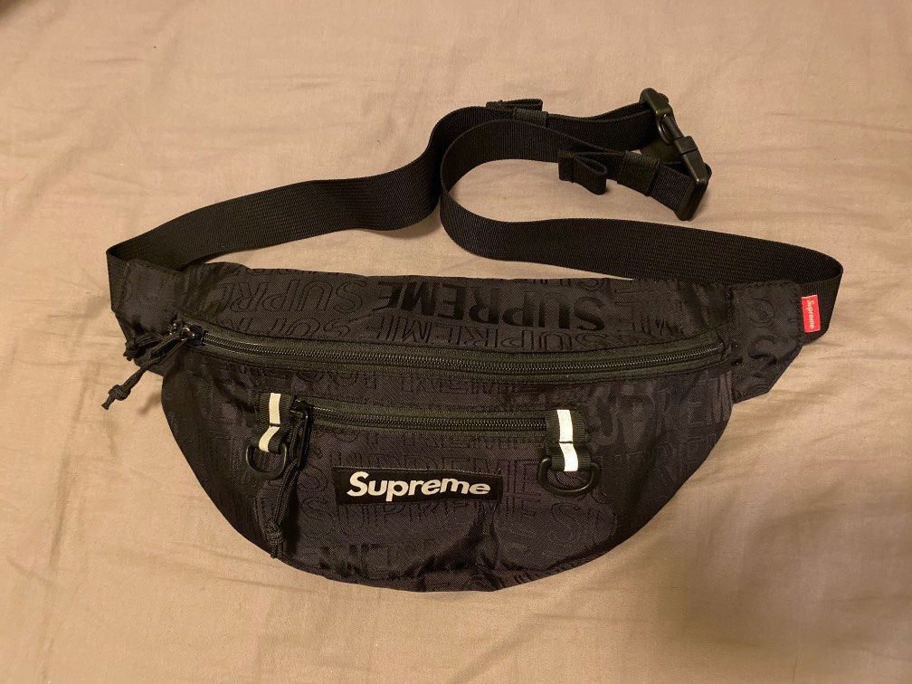 Supreme waist bag 19SS, 男裝, 袋, 腰袋、手提袋、小袋- Carousell