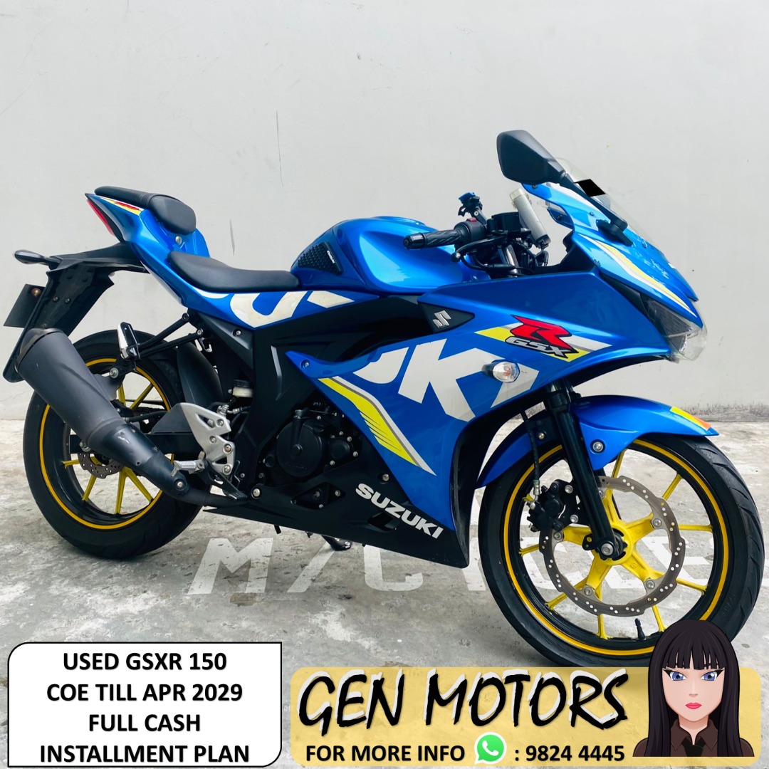 SUZUKI GSXR 150 (APR 2029), Motorcycles, Motorcycles for Sale, Class 2B ...