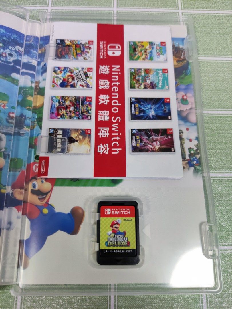 Switch game Super Mario deluxe, 電子遊戲, 電子遊戲, Nintendo 任天堂 Carousell
