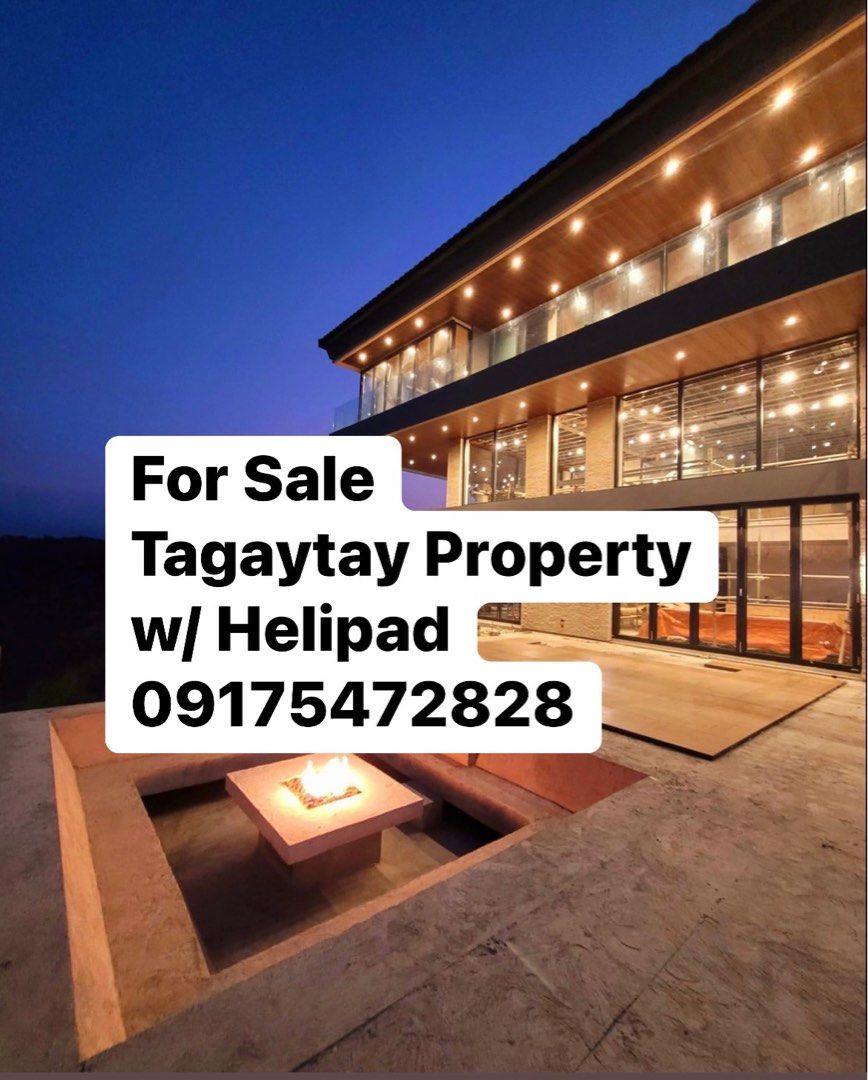 Tagaytay Property with Helipad, Property, For Sale, House & Lot on