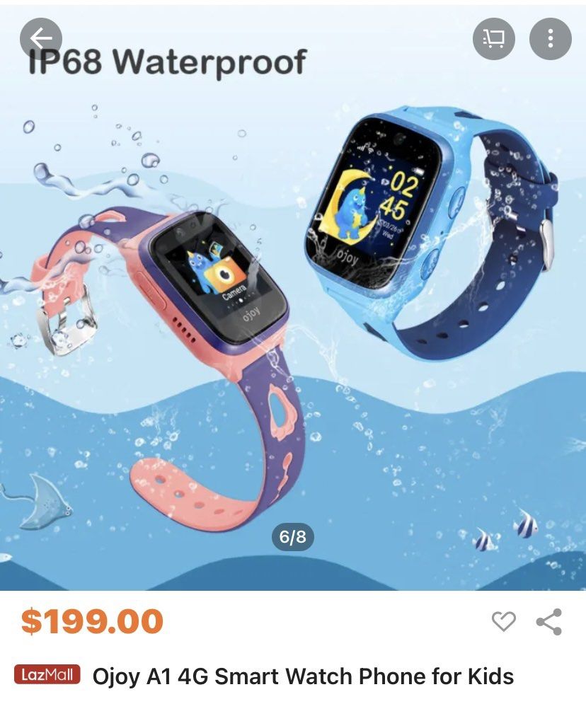 Cellular smartwatch hot sale for kids