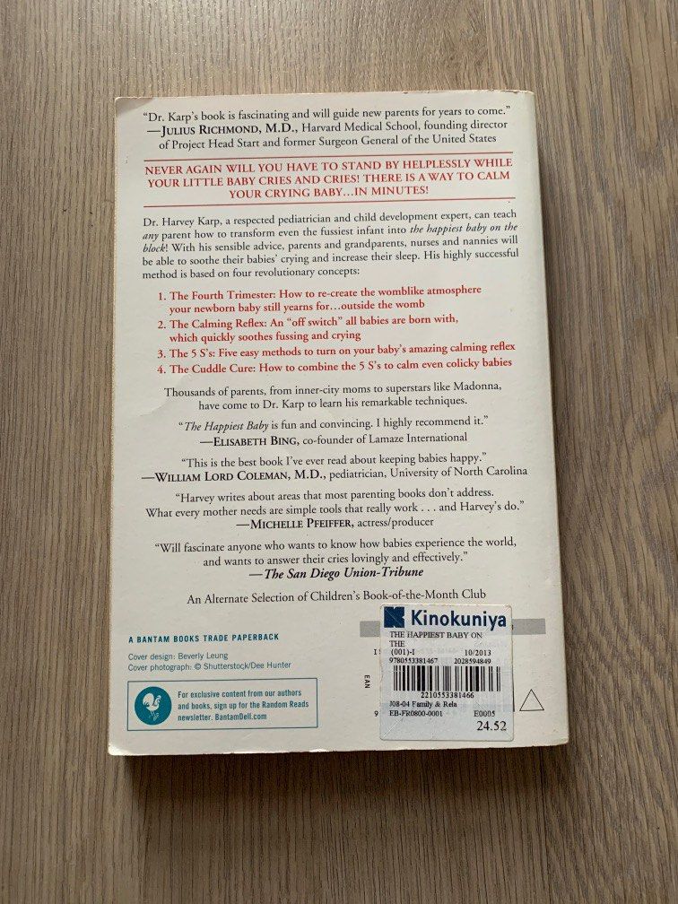 The Happiest Baby on the Block, Hobbies & Toys, Books & Magazines