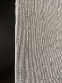 Thick sheering curtains in grey / gray color 7 ft ( 84 inches in length)