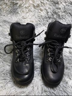Timberland Black Hiking Trail Boots