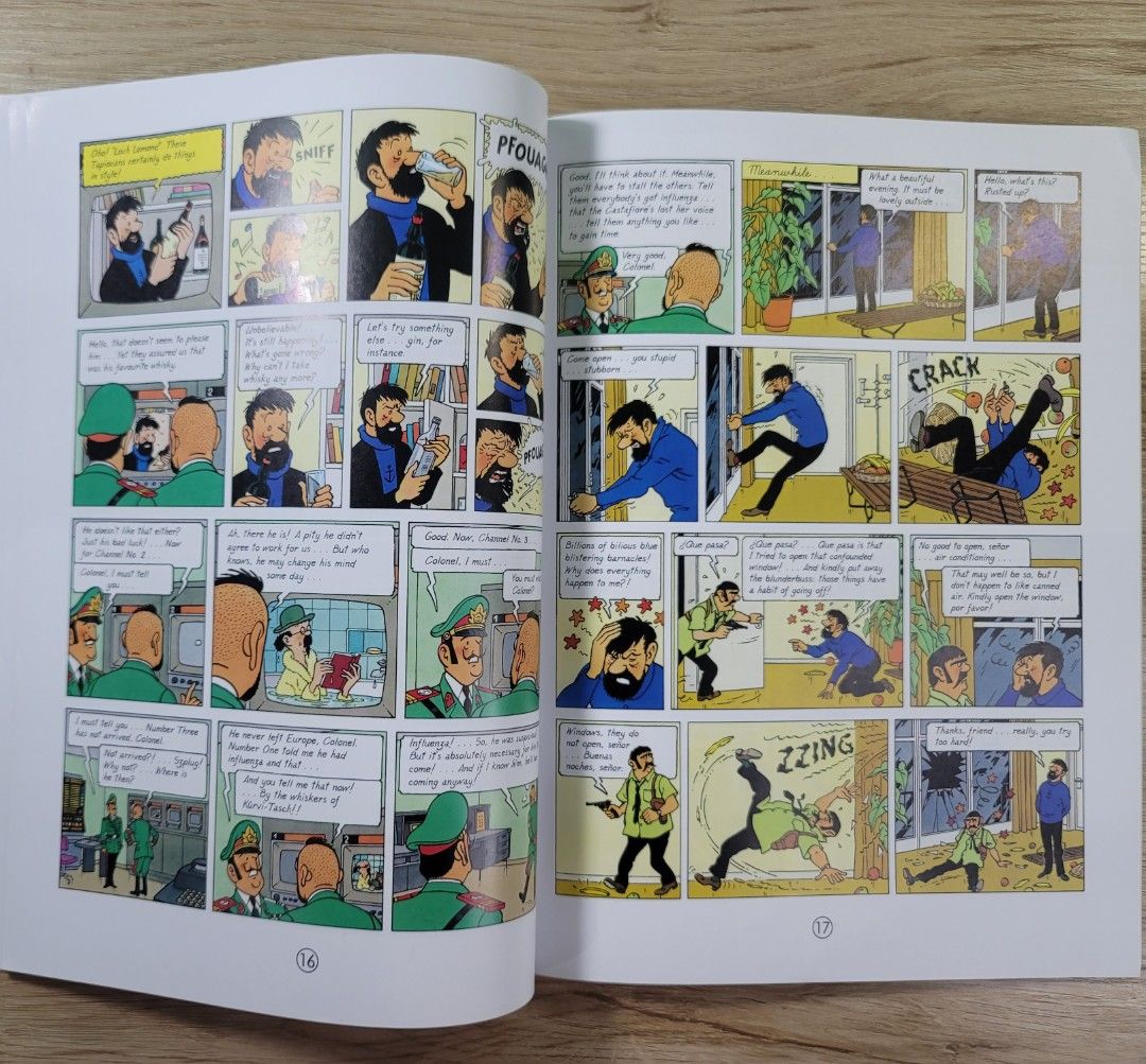 Tintin and the Picaros, Hobbies & Toys, Books & Magazines, Children's