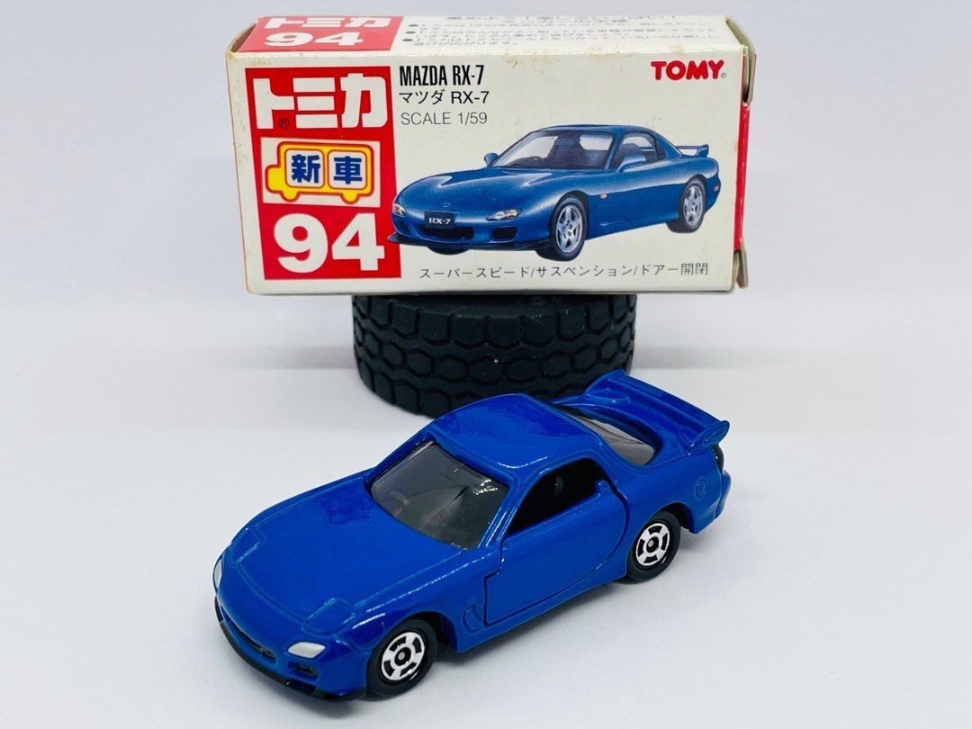 Tomica 94 Mazda RX-7 - Made In China , 興趣及遊戲, 玩具& 遊戲類