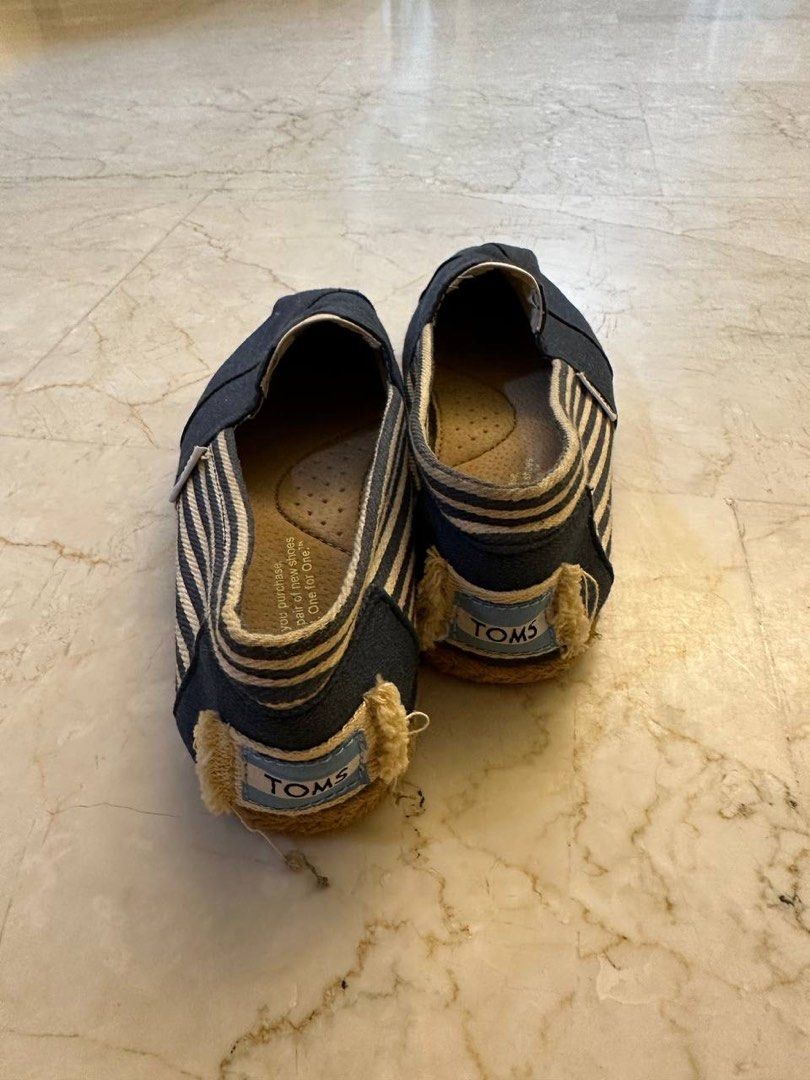 Toms striped espadrilles best sale