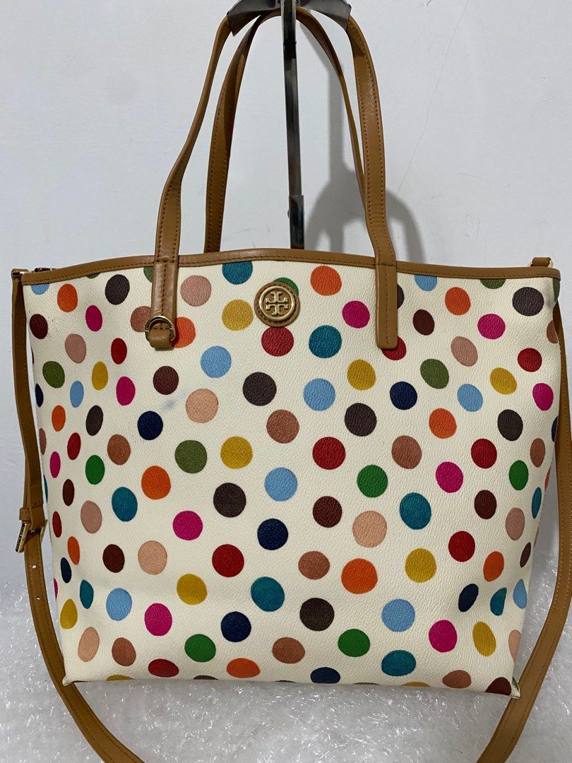 TORY BURCH POLKADOT TOTE Luxury Bags Wallets on Carousell