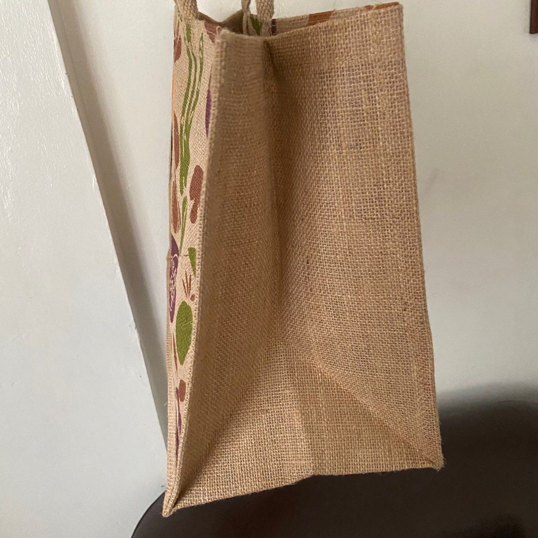 Trader Joe's jute tote bag, Women's Fashion, Bags & Wallets, Tote Bags