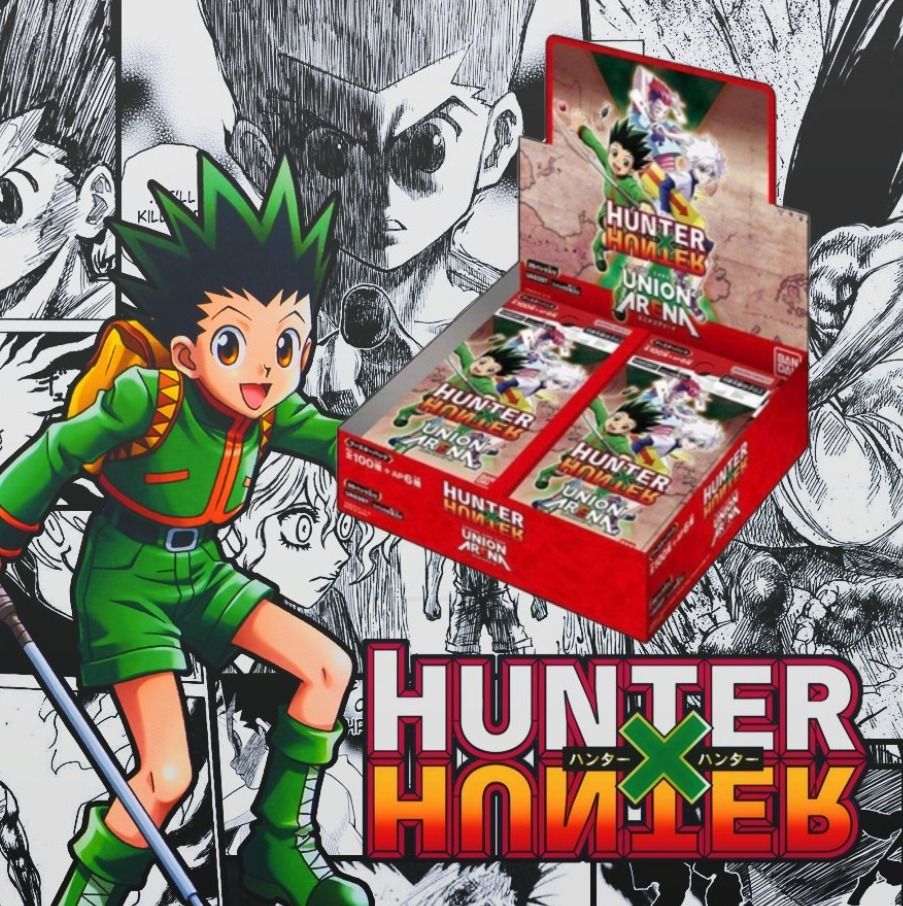 hxh booster box Union Arena TCG UE02BT Hunter X Hunter Booster Box (16 Booster Packs) –  Transcendent Cards