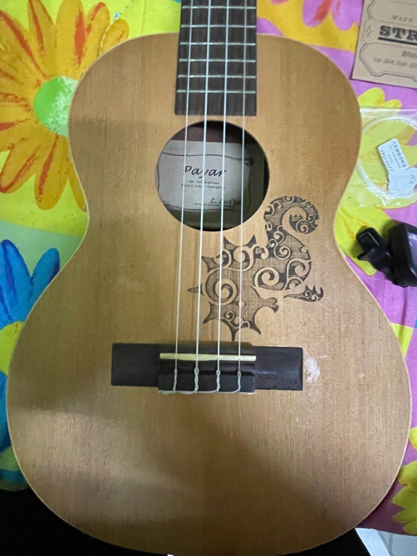 L LUTHIER UKULELE 26 inch Full Set, Hobbies & Toys, Music & Media