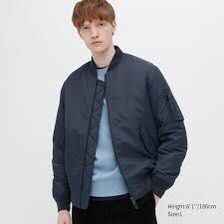 Uniqlo bomber clearance