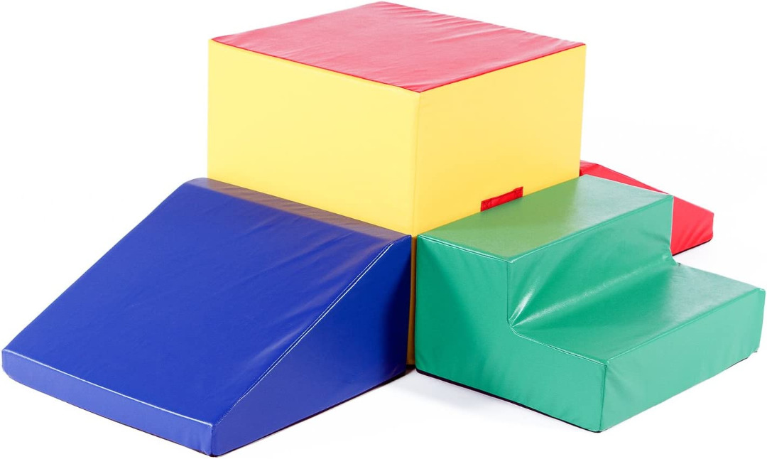 USA made Foamnasium Gymnasium Playset Climb and Crawl Foam Play Set