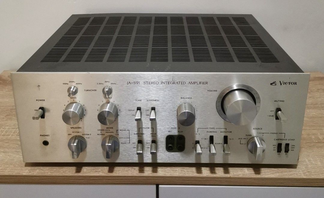 VICTOR JA-S91 INTEGRATED AMPLIFIER (1975), Audio, Soundbars
