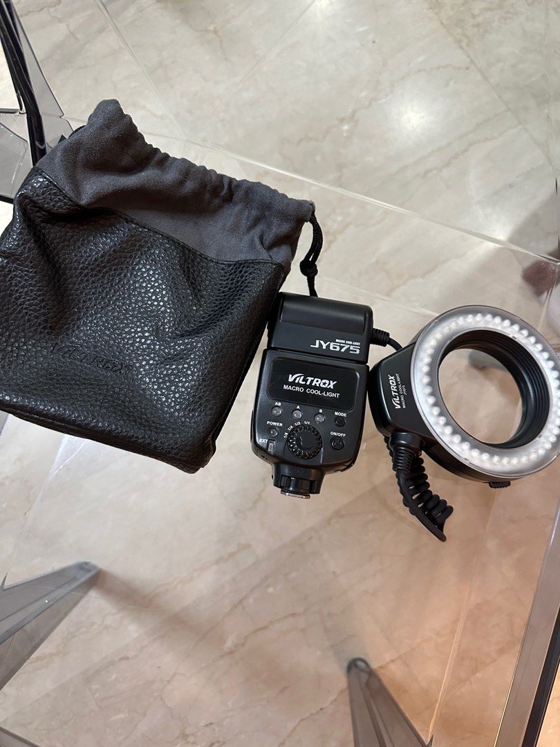 VILTROX JY-675 Macro LED Cool-Light Ring Flash62865820082434113