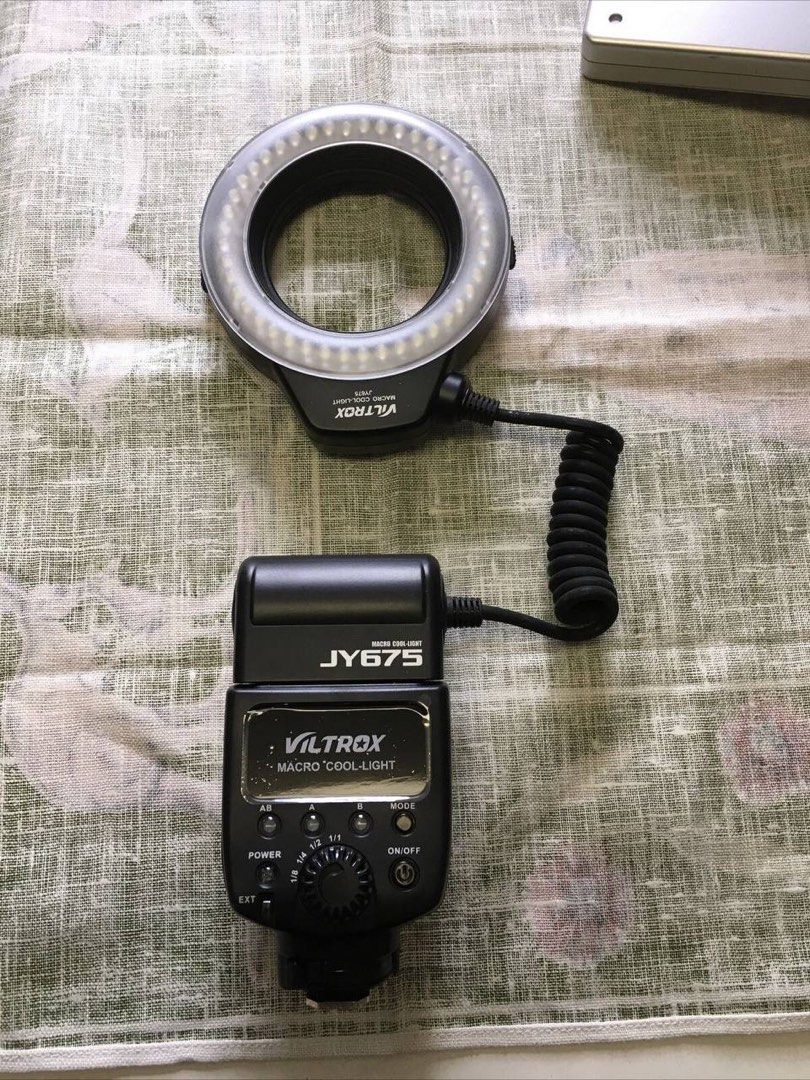 VILTROX JY-675 Macro LED Cool-Light Ring Flash62865820082434112
