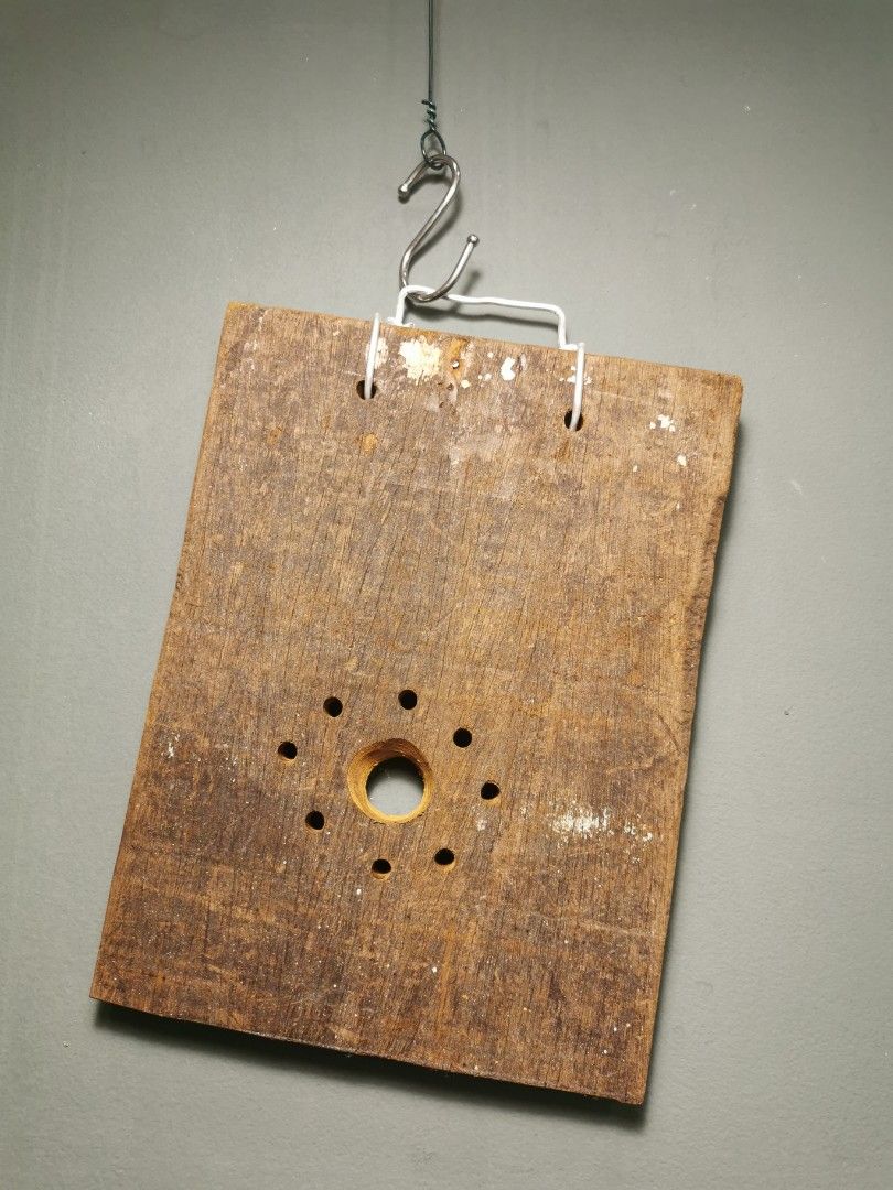 Vintage Solid Wood Mounting Board, Furniture & Home Living, Gardening, Plants & Seeds on Carousell