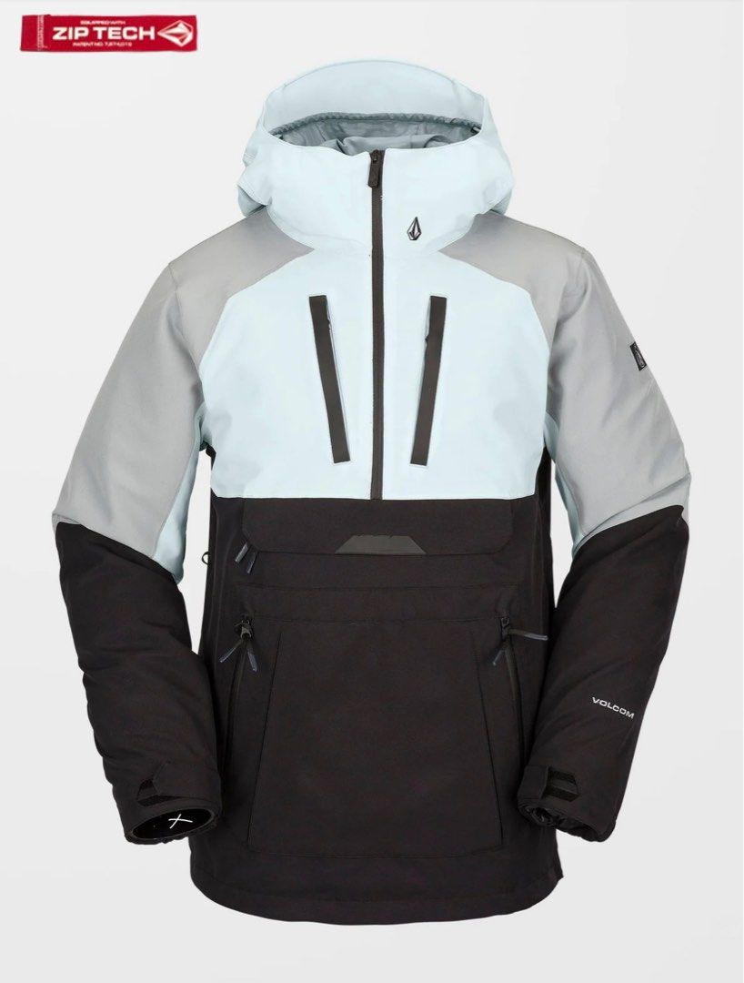 Volcom Brighton Pullover Snowboard Jacket Sky XL