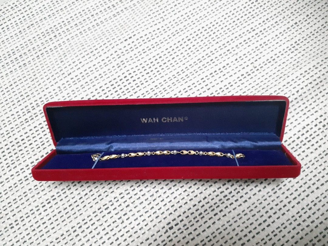 Wah Chan Gold 916 bracelet Women s Fashion Jewelry Organisers