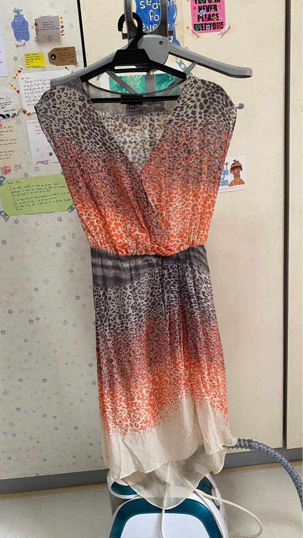 Leopard print deals dress warehouse