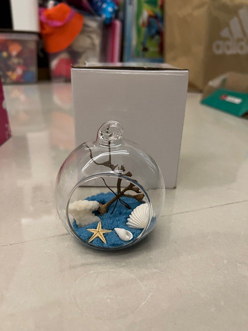 Wedding props decoration marine Mediterranean theme terrarium camera