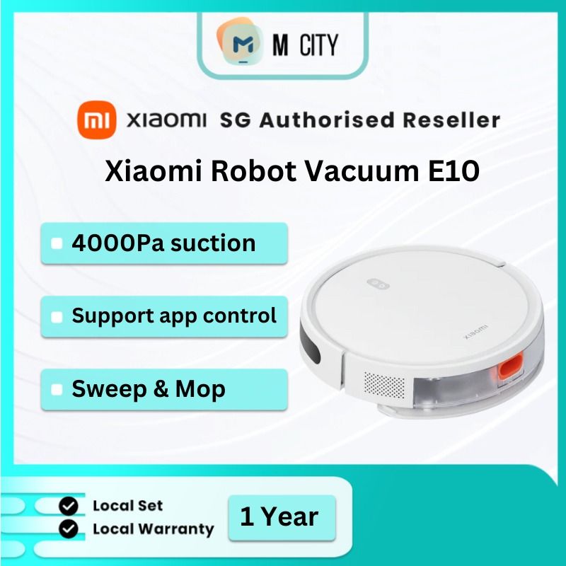 Xiaomi Robot Vacuum E10 LOCAL WARRANTY