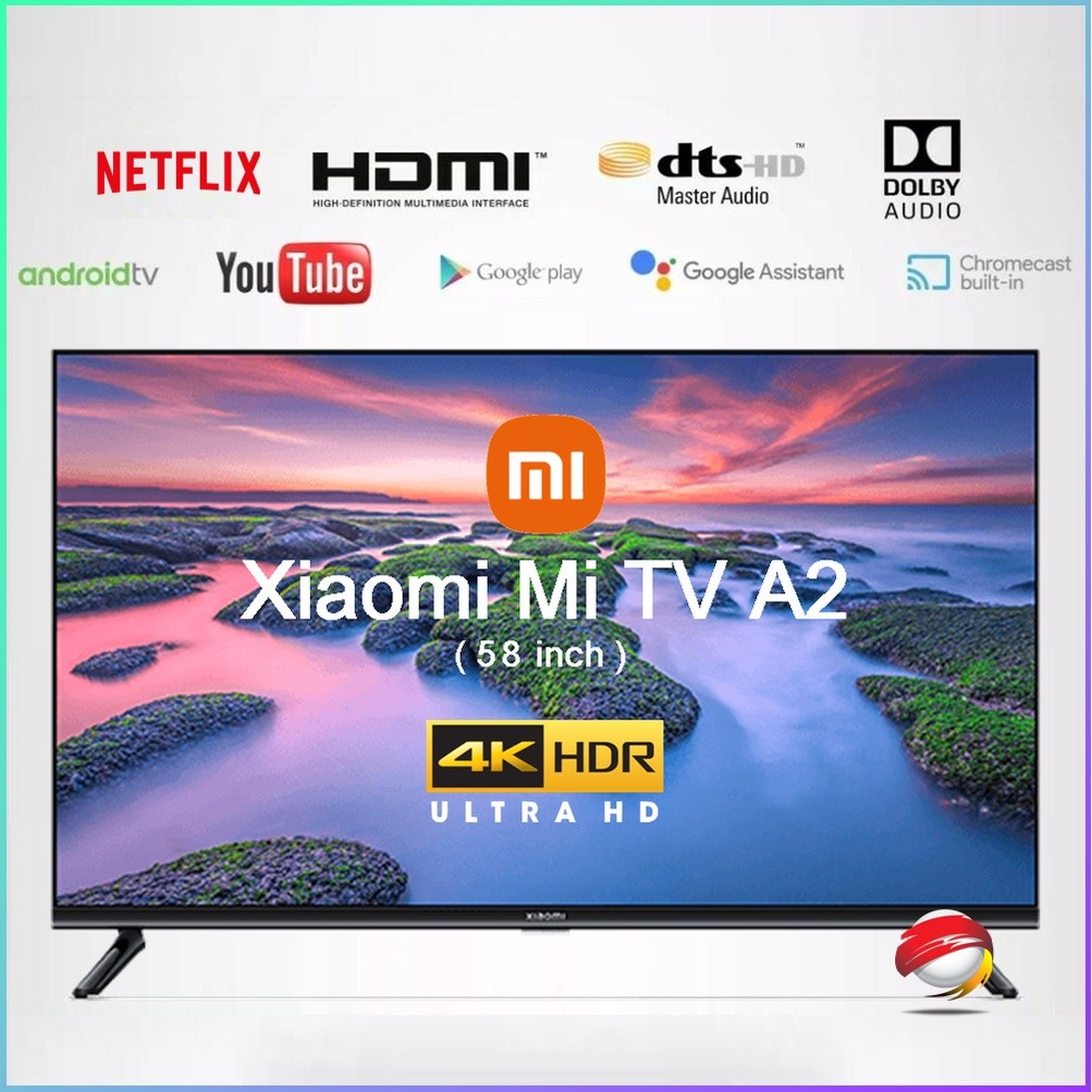 Xiaomi TV A2 58″ UHD 4K Dolby Audio Smart TV: Immersive Entertainment at  its Best