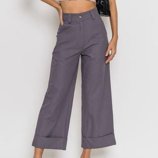 YHF Young Hungry Free Straightforward Pants (Berry Purple)