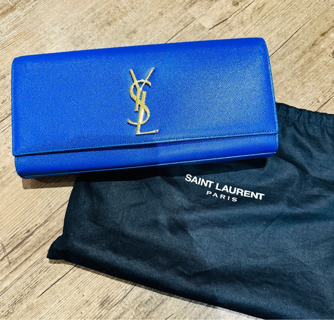 YSL Clutch, Luxury, Bags & Wallets on Carousell