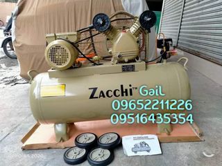 ZACCHI 3HP, 100L Single Phase Belt Driven Air Compressor (ZAC-200)