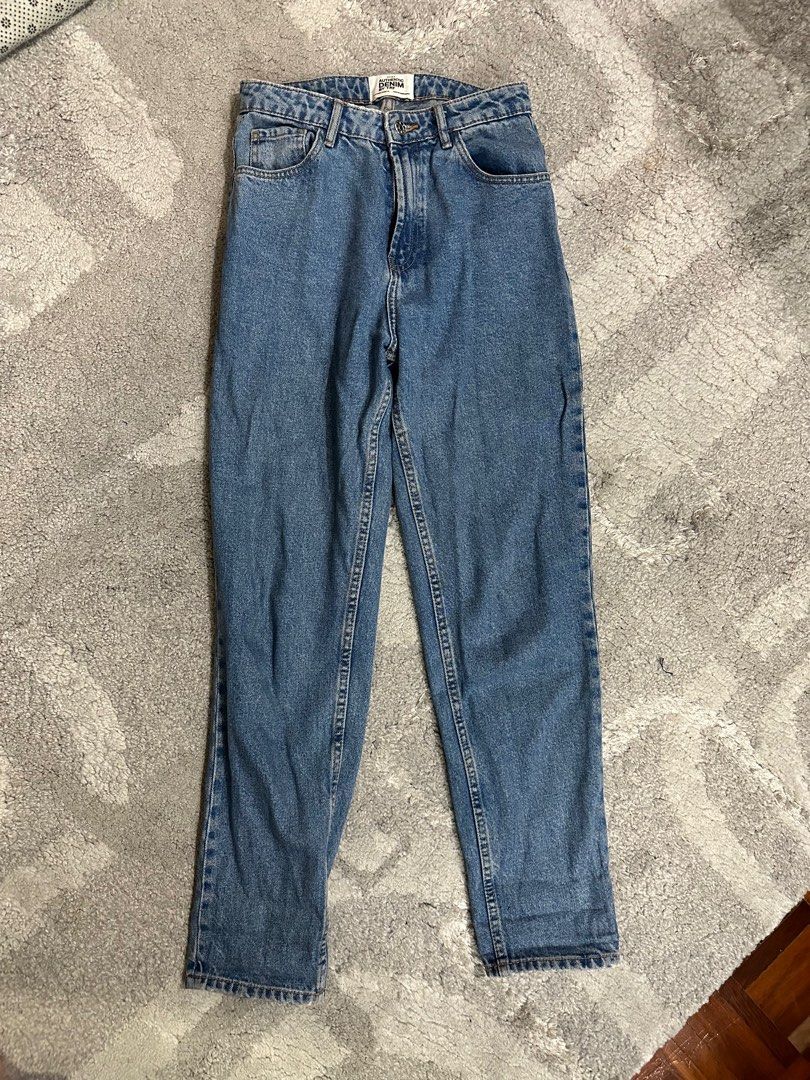 Zara authentic denim store by trf mom jeans