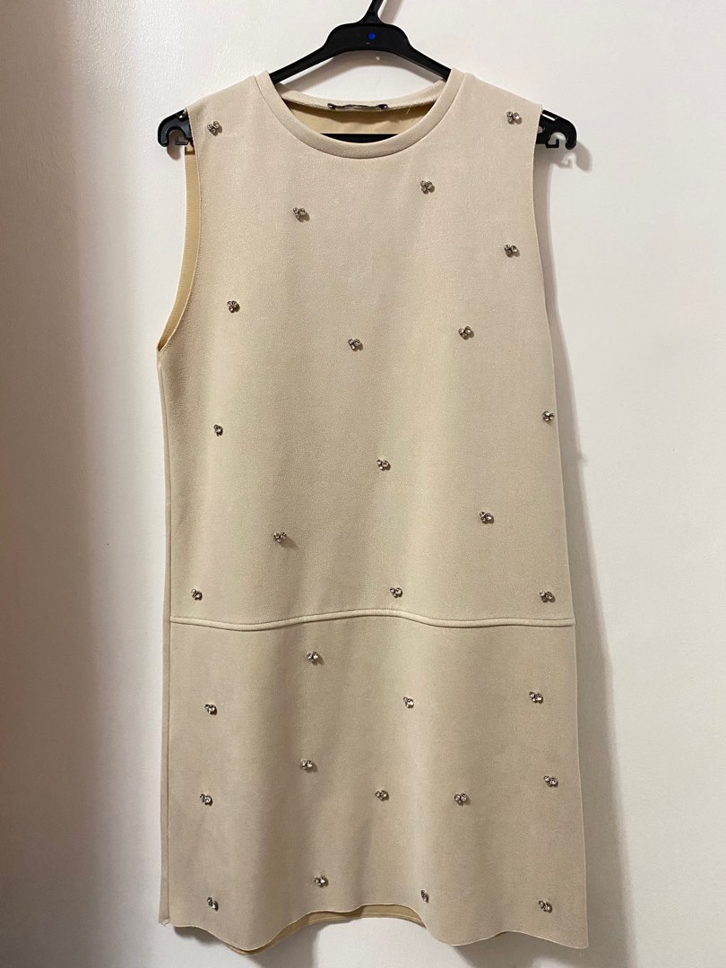 Ziva Faux Suede Shirt Dress