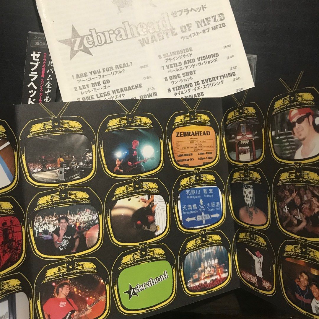 Zebrahead Waste Of MFZD (Japan Press), Hobbies & Toys, Music & Media