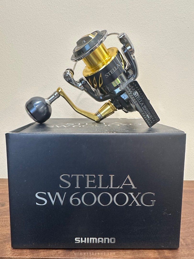 Shimano Stella SW 6000 XG unboxing. 