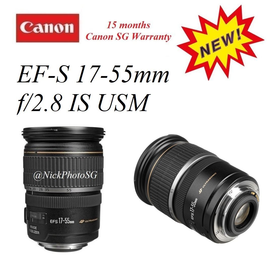 Canon 広角ズームレンズ EF-S17-55mm F2.8 IS USM APS-C対応 - カメラ