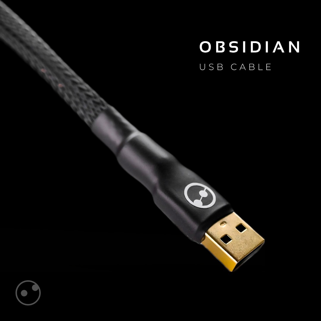 OBSIDIAN USB 6N OCC Copper Upgrade Cable HighRes, Hifi Digital