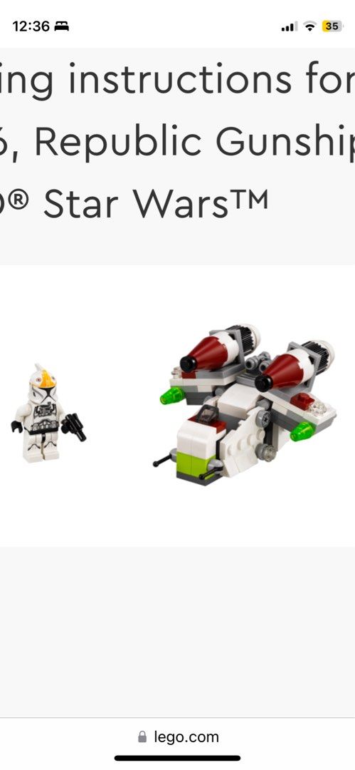 Lego 75076 instructions on sale