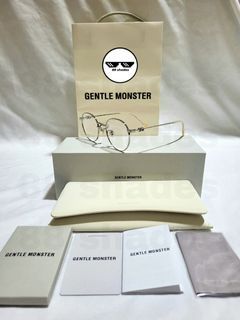 AUTHENTIC Gentle Monster JENNIE CLOUDY DAY ONLY 02 / 031 Polarized Korean  Eyeglasses UNISEX Complete w/ BOX, PAPER BAG & LEATHER POUCH